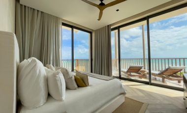 * Exclusivo Departamento Junto a la Playa con Vista al Mar en la Riviera Maya