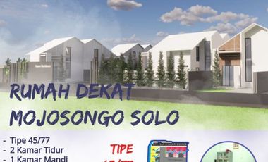 RUMAH SIAP BANGUN DI PLESUNGAN TIPE 45