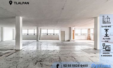 Industrial warehouse in Tlalpan for rent