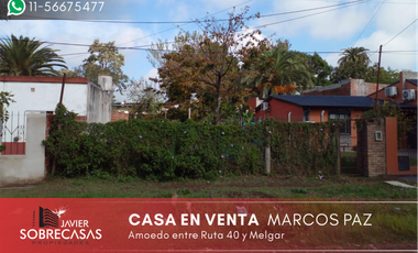 CASA EN VENTA - Marcos Paz - Pcia de Bs.As.
