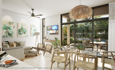 Departamento(Pent Garden Norte o Sur) en Venta en Najau en San Benito, Telchac