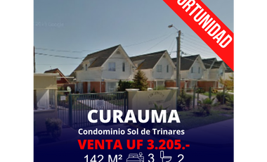 ¡OPORTUNIDAD! CURAUMA / SOL DE TRINARES / 3D 2B 1E