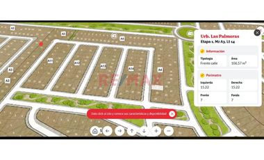 🌟 ¡Oportunidad única para construir el hogar de tus sueños! 🏡

Presentamos en venta este magnífico terreno urbano, ubicado en la encantadora y tranq
