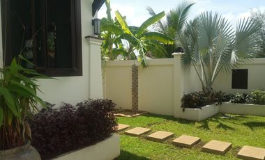 3 bedroom luxury pool villa walk to the beach for rent in Bang Muang ,nearby Khaolak ,Phangnga
