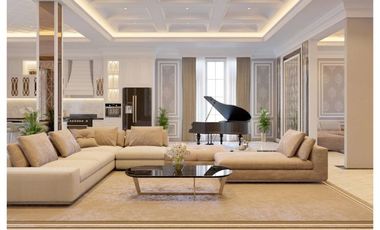 RUMAH IMPIAN DAN MEMILIKI INVESTASI TINGGI FULL INTERIOR &KOLAM RENANG DI KOMP PEMD