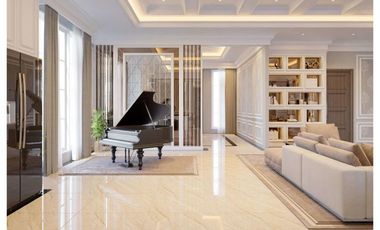 RUMAH IMPIAN DAN MEMILIKI INVESTASI TINGGI FULL INTERIOR &KOLAM RENANG DI KOMP PEMD