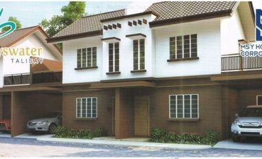 3Bedroom Duplex House And Lot For Sale In Talisay-Bayswater