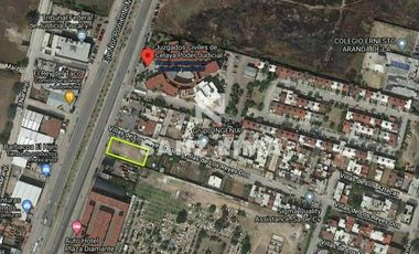 EJE MANUEL J. CLOUTHIER: MAGNIFICO TERRENO EN ESQUINA