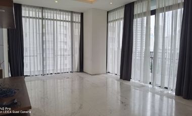 For Rent Newly Renovated 3BR Apartment with Wide Balcony at Senopati Suites