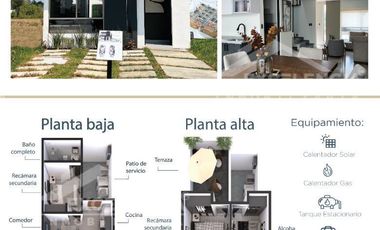 PRE-VENTA DE CASA DE 2 NIVELES EN FRACC. RINCON DE LAS AVES, (PROTOTIPO ALONDRA