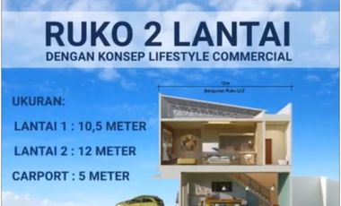 PROMOO,, RUKO GADING SERPONG LOKASI STRATEGIS ALAN BOELEVARD