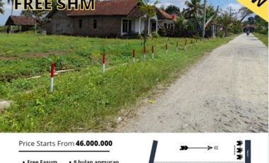 Tanah dijual di Kauman, Genteng, Banyuwangi, Jawa Timur