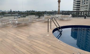 Alquiler amplia suite amoblada - Puerto Santa Ana (J Luna)