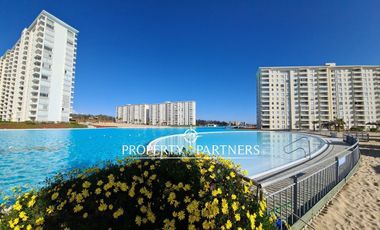 Algarrobo, Laguna Bahia, Hermoso Departamento con gran vista