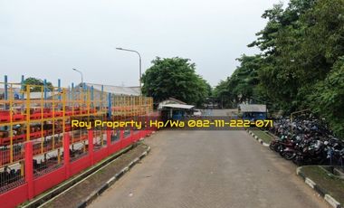 Disewakan Tanah dan Gudang 5 Ha di Raya Narogong Bekasi