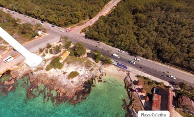 Departamento con vista al mar desde terraza común, en Malecón venta, Cozumel