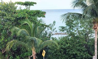 Departamento con vista al mar desde terraza común, en Malecón venta, Cozumel