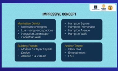 HAMPTON PROMENEDE RUKO GADING SERPONG BEST LOCATION MURAH