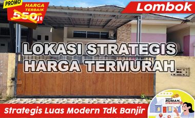 DIJUAL CEPAT PINDAHAN Rmh Strategis Bale Pelangi Lombok Barat Senggigi