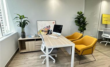 SE ALQUILA OFICINA LISTA PARA OCUPAR EN PUNTA PACIFICA DESDE 100 MTS