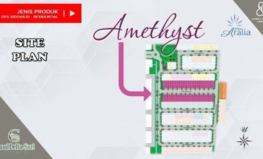 Ciamik Mewah, Type Amethys, 2 Lantai, Deltasari Aralia | Br156 G