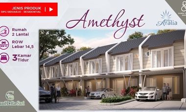 Ciamik Mewah, Type Amethys, 2 Lantai, Deltasari Aralia | Br156 G