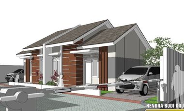 Rumah Minimalis cocok untuk Milenial dekat kota Jogja&Magelang