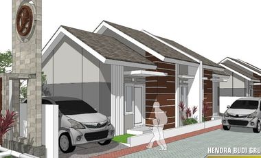 Rumah Minimalis cocok untuk Milenial dekat kota Jogja&Magelang