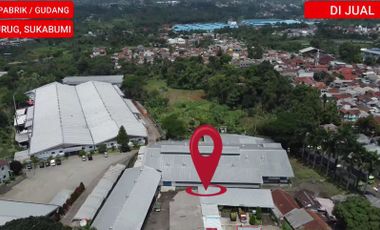 MP115 Dijual Exs Pabrik / Gudang || Cicurug Sukabumi || Rp 24 Milyar || jbr