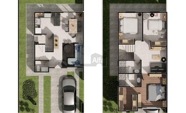 Casas nuevas en venta en Fraccionamiento Privanzas de Mirasierra