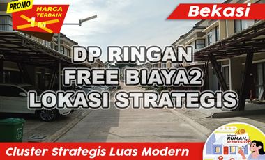 Cluster Modern Strategis DP Ringan Free Biaya2 Lengkap Jatiasih Bekasi