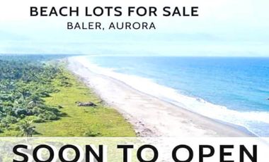 BALER AURORA RESIDENTIAL BEACH LOTS FOR SALE