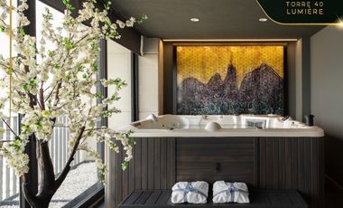 Departamento de lujo 2 recámaras con espectacular vista en Torrre Lumiere 1902