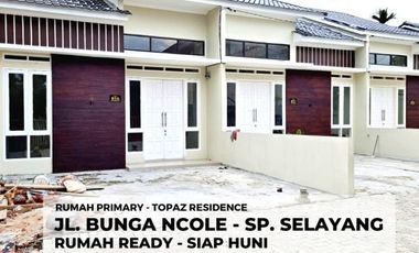 Rumah baru ready siap huni jl Bunga Ncole Sp Selayang Medan
