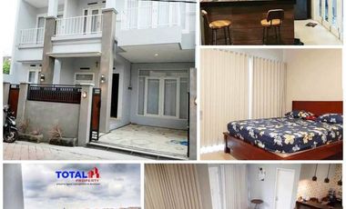 Dijual Rumah Semi Villa 2 Lt 120/100 Full Furnished STRATEGIS Hrg 1 M-an di Jl. Raya Tuka, Dalung, Kuta Utara, Badung