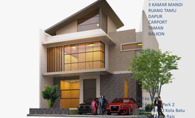 Rumah Villa Dijual Di Batu Malang Tipe 115 View Arjuna