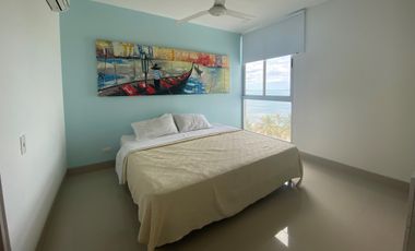 Espectacular Apartamento Amoblado Con Vista Al Mar En Edificio Mediterráneo, Coveñas Primera Ensenada, Sucre.