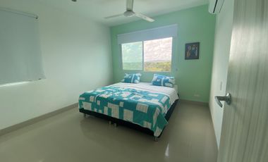 Espectacular Apartamento Amoblado Con Vista Al Mar En Edificio Mediterráneo, Coveñas Primera Ensenada, Sucre.