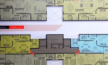 NVA CBA- EDIFICIO PAMPA 7-Departamentos 1-2 Dorm c/Balcón- PRE VENTA-Financiación
