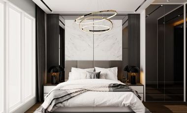 RUMAH BEBAS DESIGN TYPE 200 DI CEMARA KIPSA 5 KOMPLEK PEMDA
