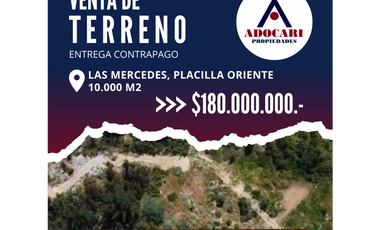 PLACILLA / PLACILLA ORIENTE / TERRENO 10.000 M2
