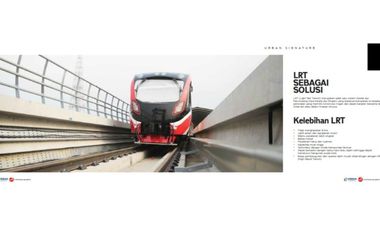 Apartemen di ciracas jakarta timur Terkoneksi Langsung Dengan Stasiun LRT