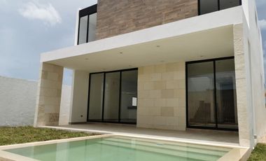 Casa en Venta Mérida, Privada Fiora Residencial, Cholul (Mod. Lily)
