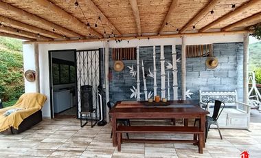 casa campestre en arriendo en vereda el paraiso. Cod A6575