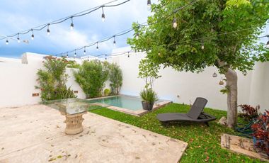 Casa en venta una planta, Gran San Pedro Cholul