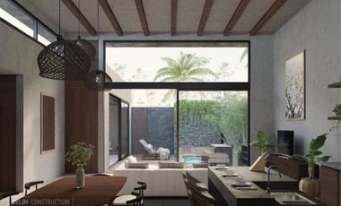 Hogar luminoso de dos niveles, con alberca y terraza privadas.