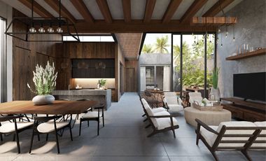 Hogar luminoso de dos niveles, con alberca y terraza privadas.