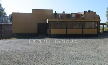 Restaurante con gran terreno camino a Santa Juana