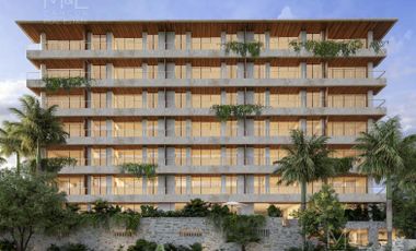 Departamento en venta en Cancún, Isla Blanca Residences Lossantos 4 recámaras. Alamos II