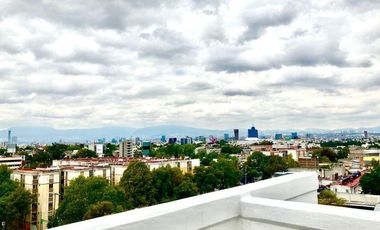 Venta Penthouse Nuevo 3rec 2baños 2est. Eje Central Algarín Cuauhtémoc Centro